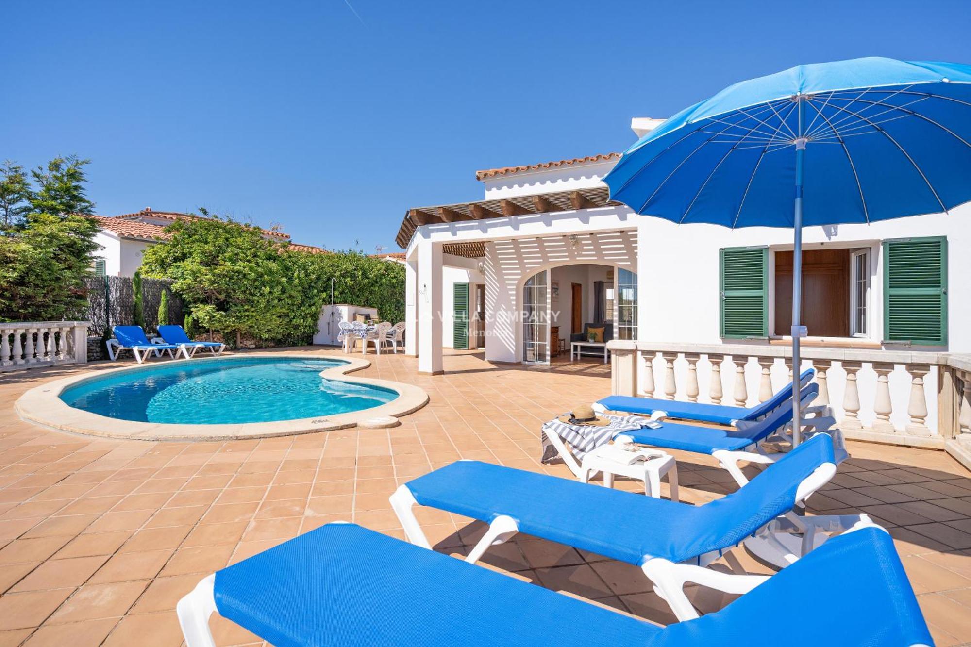 Villa Cassia Cala En Porter  Exteriör bild